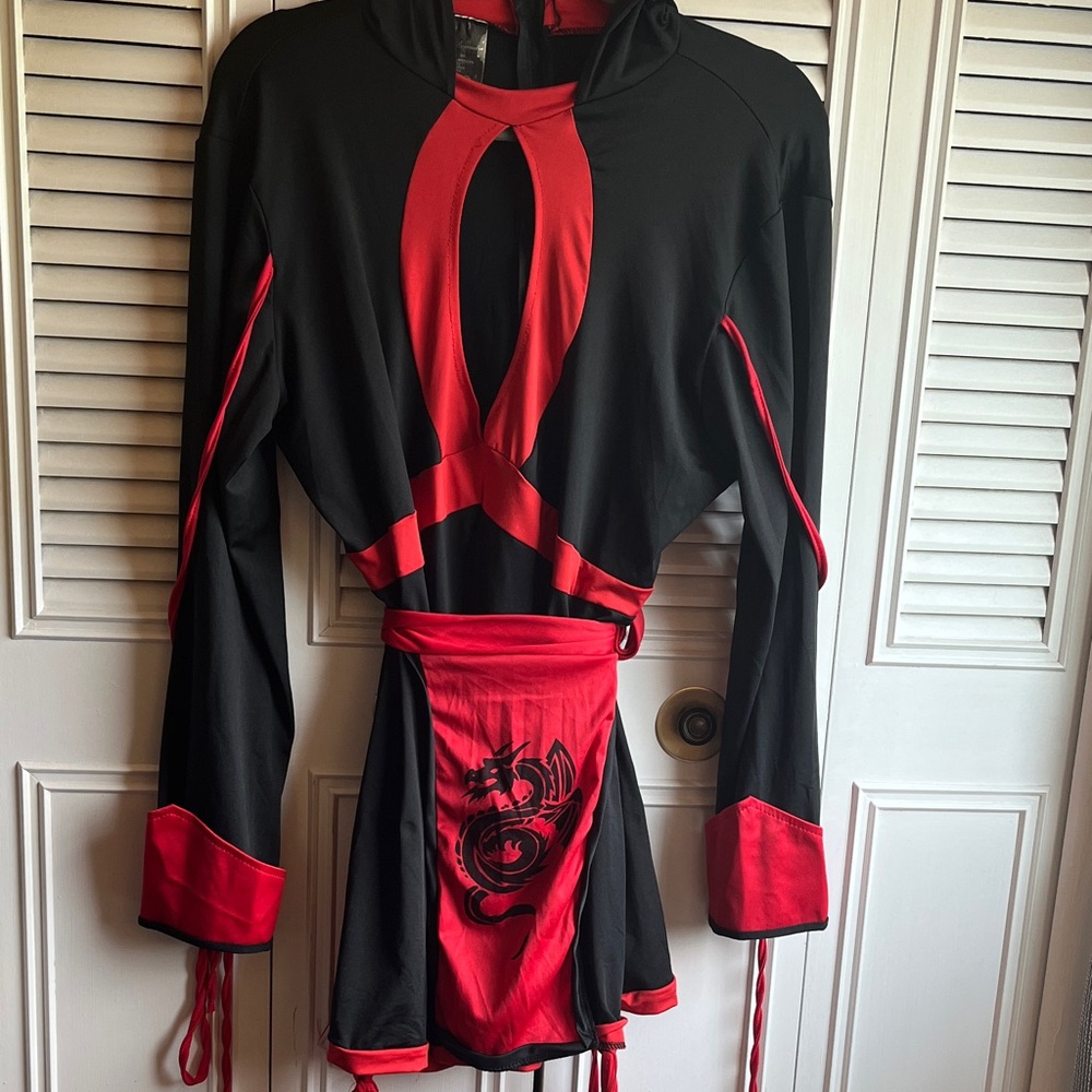 Dragon Ninja 3pc costume set - Picture 11 of 13